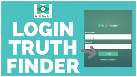 truthfinder login|How to Log In to Your TruthFinder account